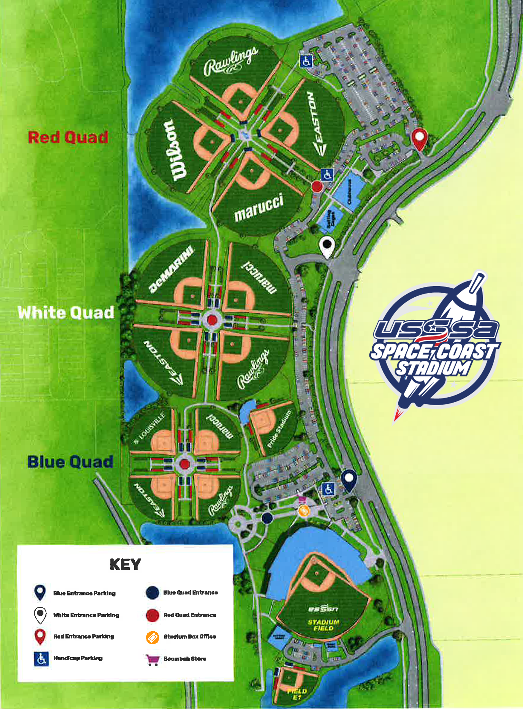 USSSA 7U Coach Pitch Baseball Diamond Dimensions